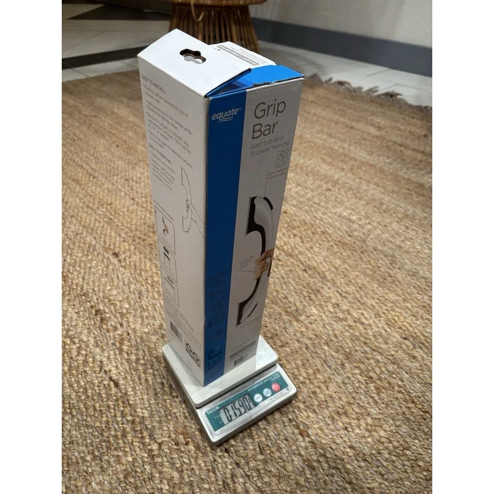 Brand new sealed in box Equate Grip Bar Bathtub Shower Handle